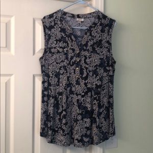 Avenue sleeveless blouse